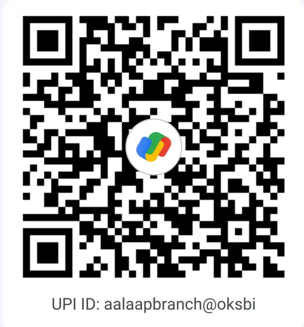 Aalaap Music Academy UPI QR code