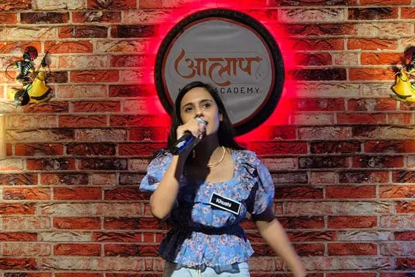 Karaoke singing contest at Aalaap Music Academy